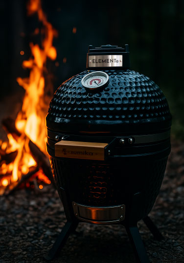 sumika - 炭火 - セラミックチャコールグリル 外観